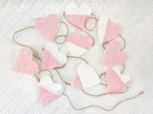 Load image into Gallery viewer, Vintage Quilt Heart Garland
