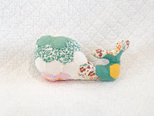 Load image into Gallery viewer, Vintage Quilt Stuffed Whale
