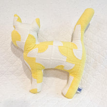 Load image into Gallery viewer, Vintage Quilt Stuffed Cat
