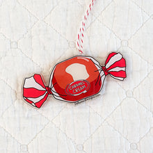 Load image into Gallery viewer, Caramel Cream Christmas Ornament – Double-Sided Recycled Acrylic Ornament | Baltimore Candy Holiday Decor
