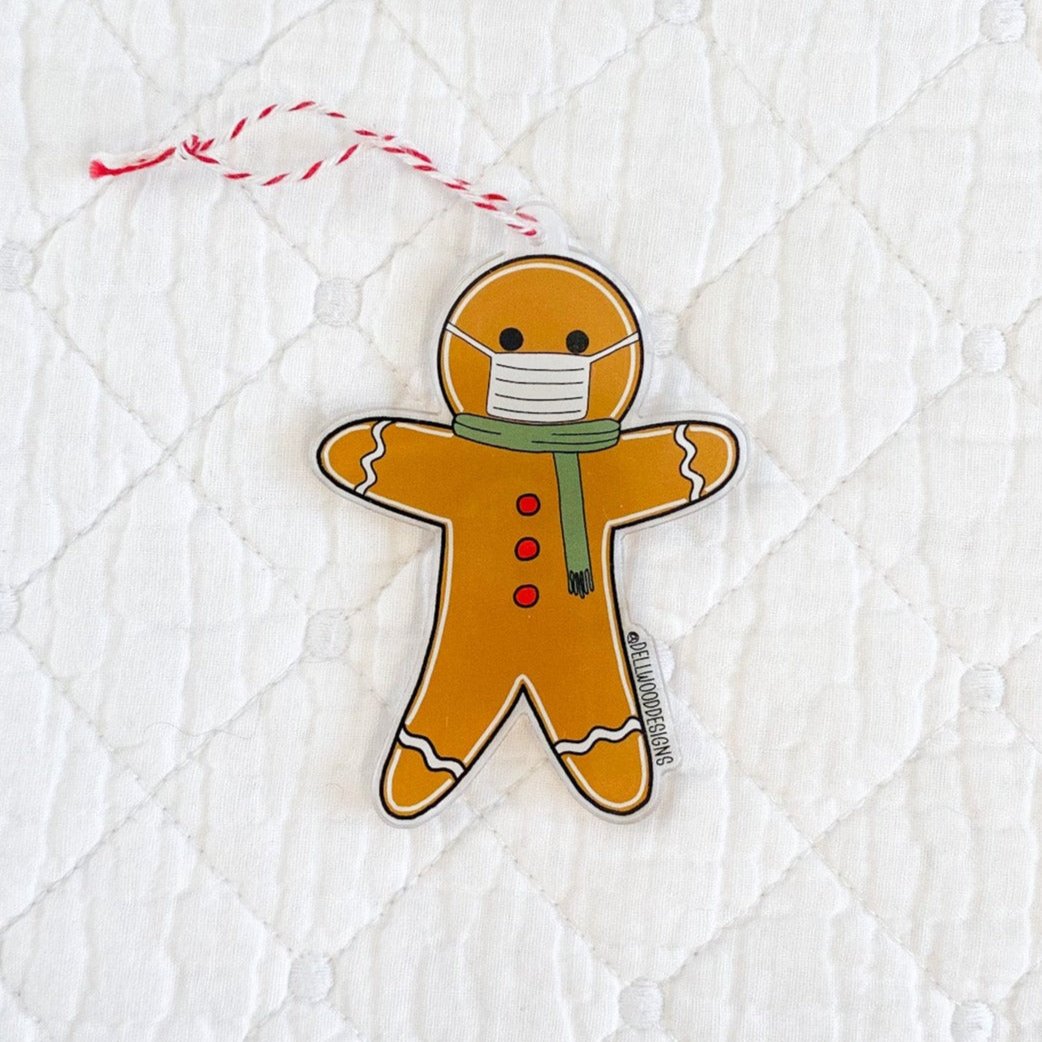 Doctor/Nurse Gingerbread Man Ornament – Dellwood Designs