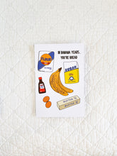 Load image into Gallery viewer, Banana Years Birthday Card
