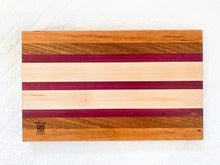 Load image into Gallery viewer, LockWood Original Cutting Board - Triple Purple Heart
