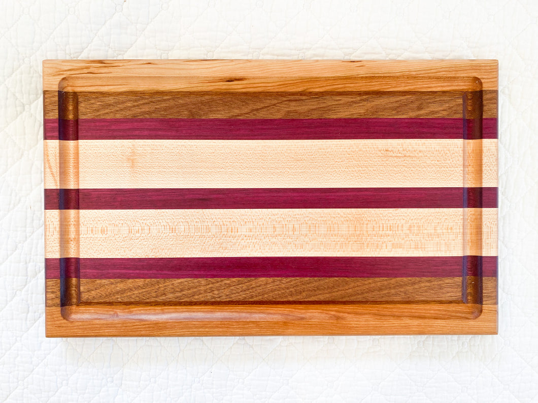 LockWood Original Cutting Board - Triple Purple Heart