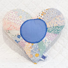 Load image into Gallery viewer, Mini Vintage Quilt Heart Pillow - MINI
