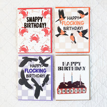 Load image into Gallery viewer, Baltimore Birthday Card 4-Pack – Handmade Maryland Greeting Cards
