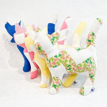 Load image into Gallery viewer, Vintage Quilt Stuffed Cat
