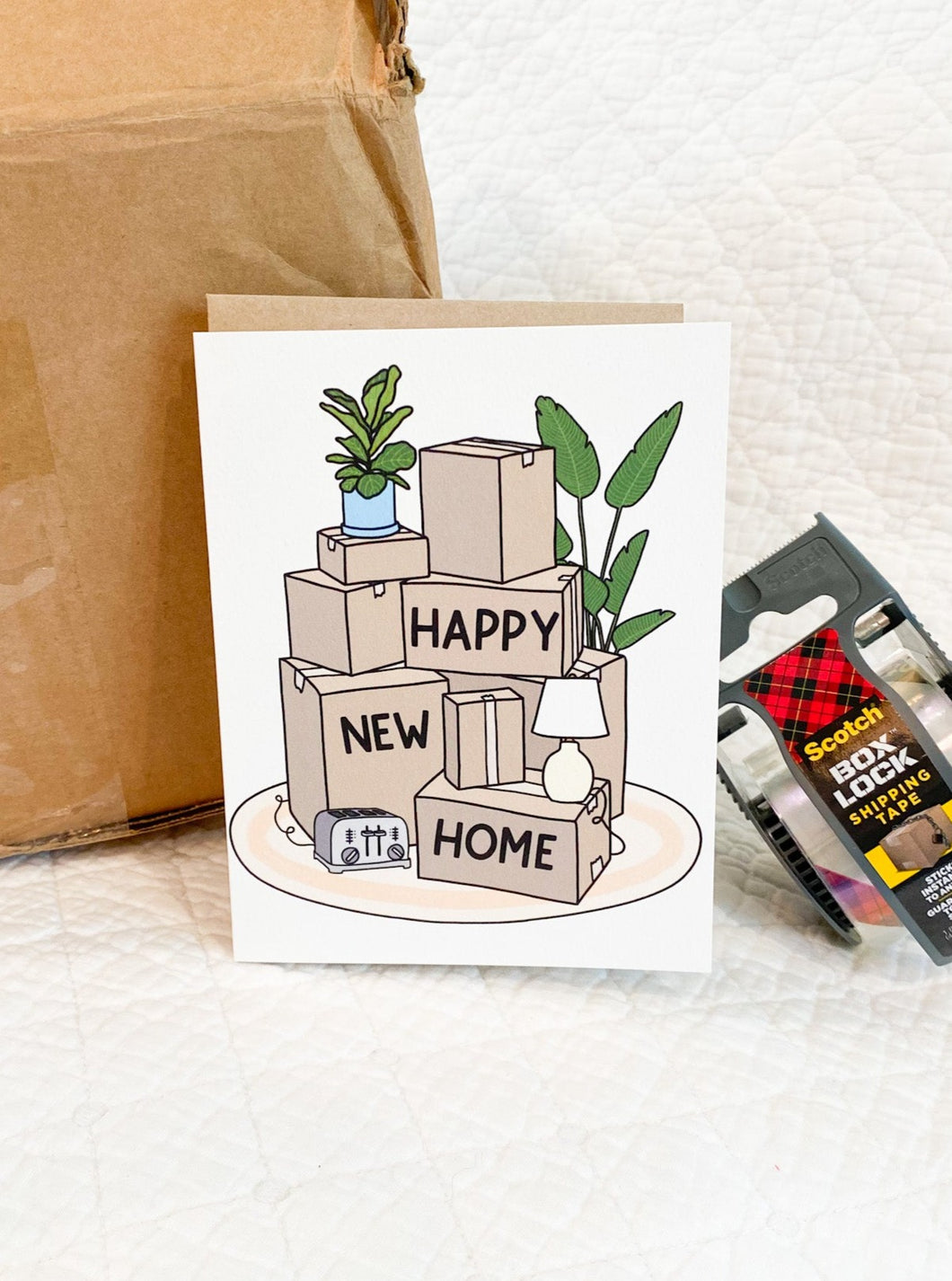 Happy New Home Greeting Card