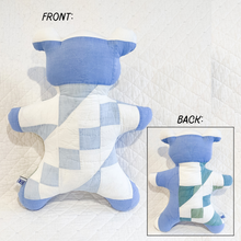 Load image into Gallery viewer, Vintage Quilt Teddy Bear
