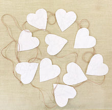 Load image into Gallery viewer, Vintage Quilt Heart Garland
