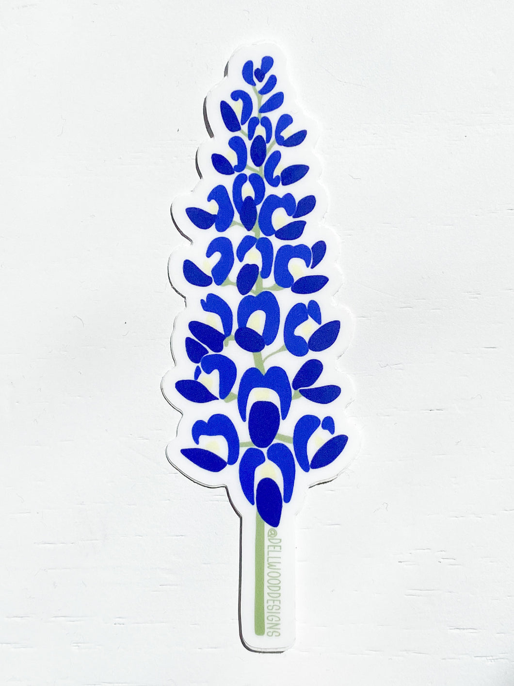 Bluebonnet Flower Sticker