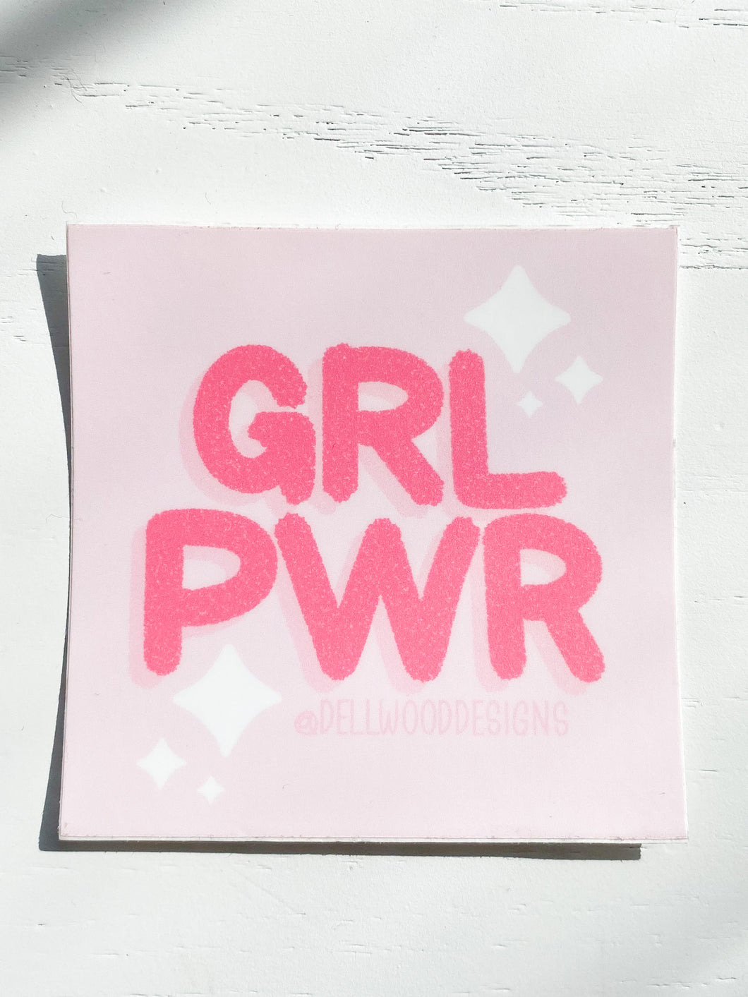 GRL PWR Sticker