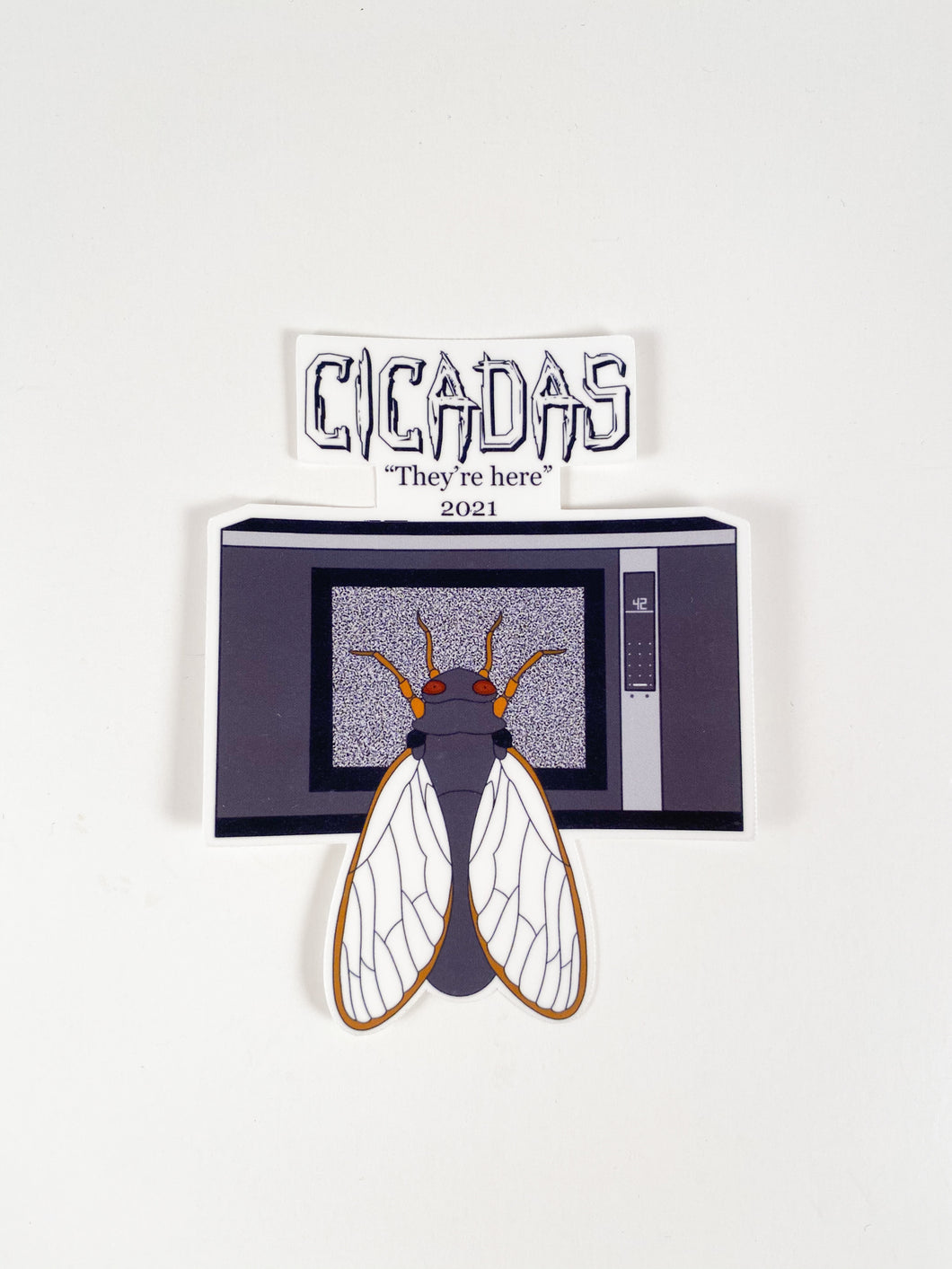 Cicada Poltergeist 2021 Sticker