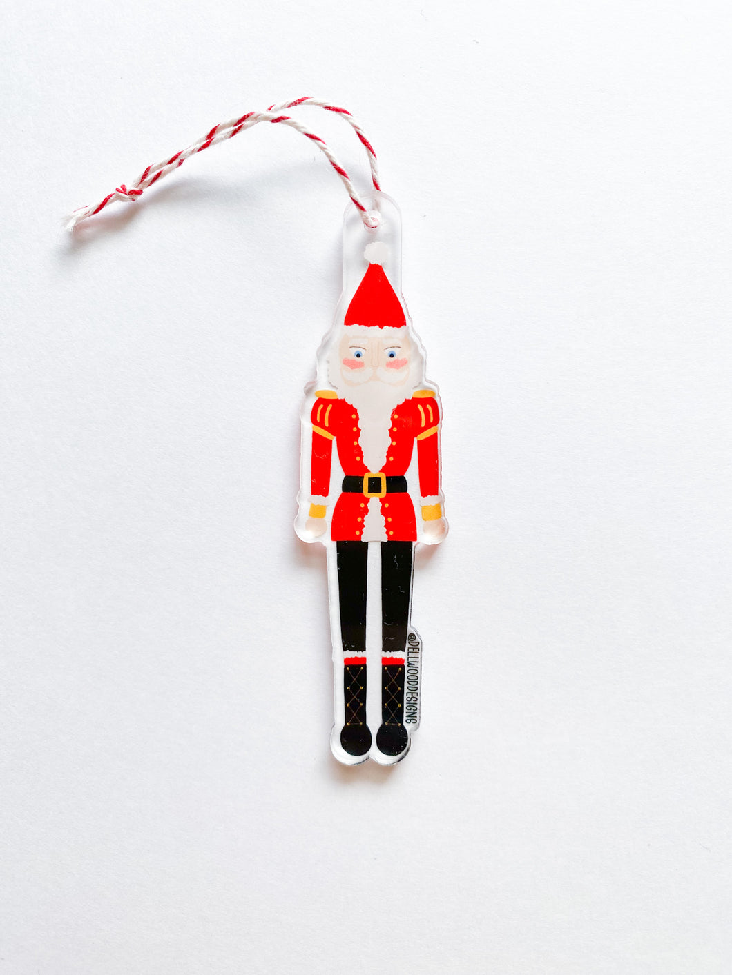 Nutcracker Santa Ornament