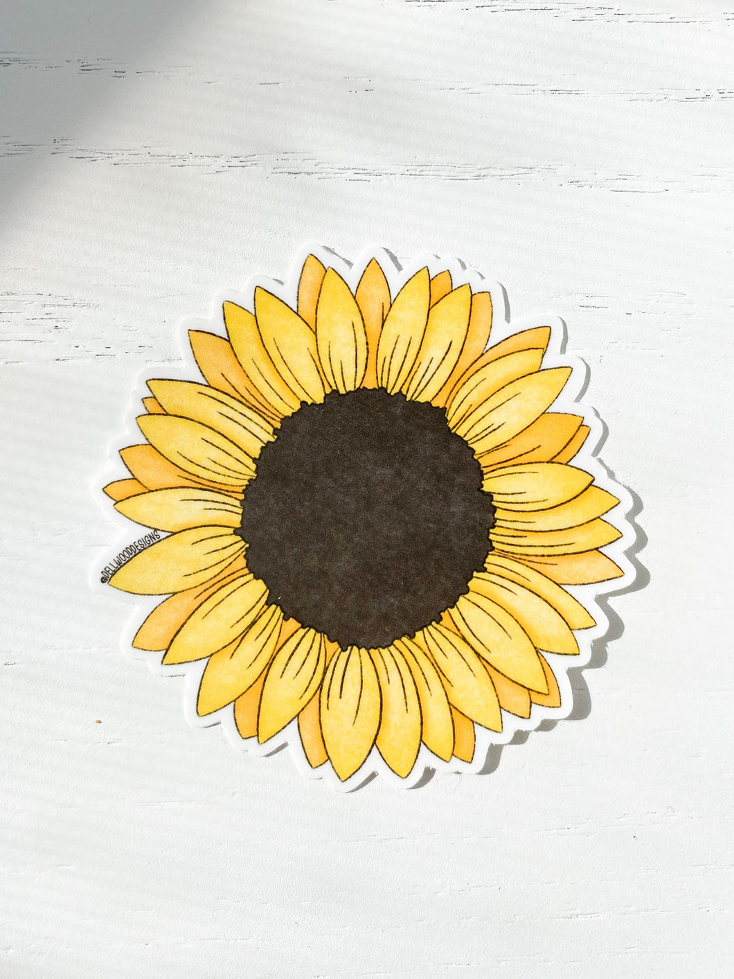 Sunflower Sticker