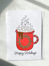 Load image into Gallery viewer, Hot Cocoa Holiday Greeting Card
