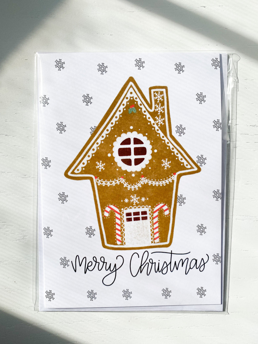 Gingerbread House Greeting Card