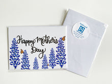 Load image into Gallery viewer, Mother&#39;s Day Blue Bonnet Greeting Card
